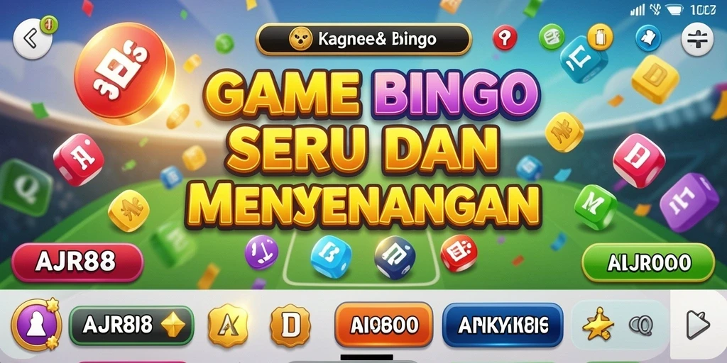 Screenshot permainan Bingo AJR88 yang penuh aksi dan keseruan.
