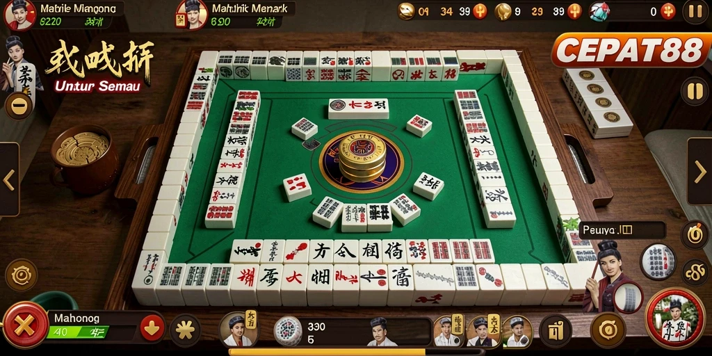 Tampilan gameplay menarik dan menantang dalam CEPAT88.