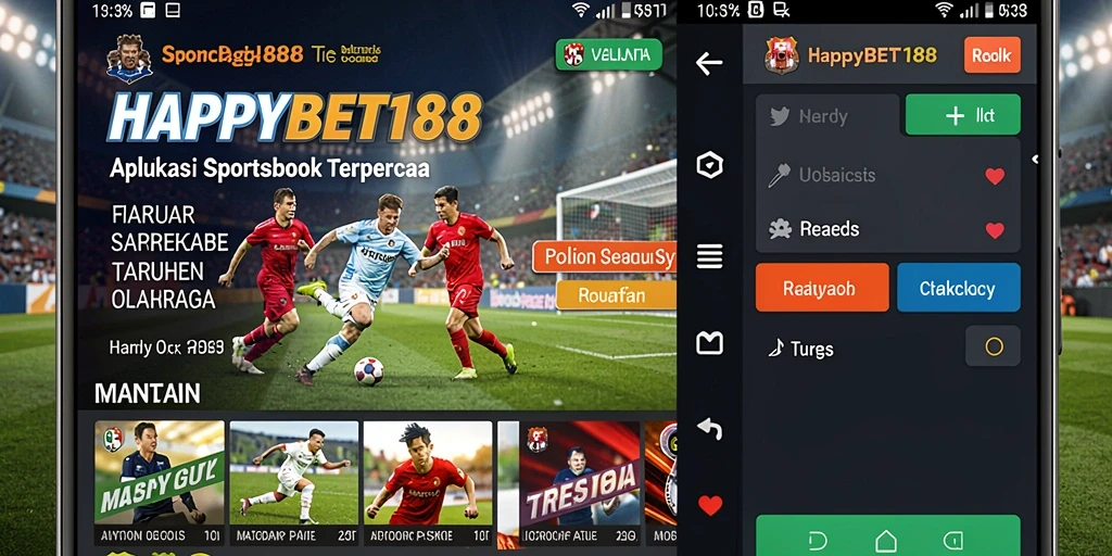 Tampilan gameplay menarik di aplikasi Sportsbook HAPPYBET188.