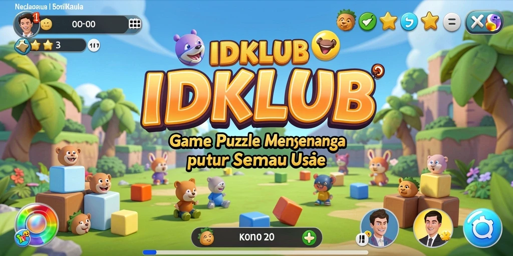 Tangkapan layar dari gameplay <strong>IDKLUB</strong> yang penuh warna dan menantang.