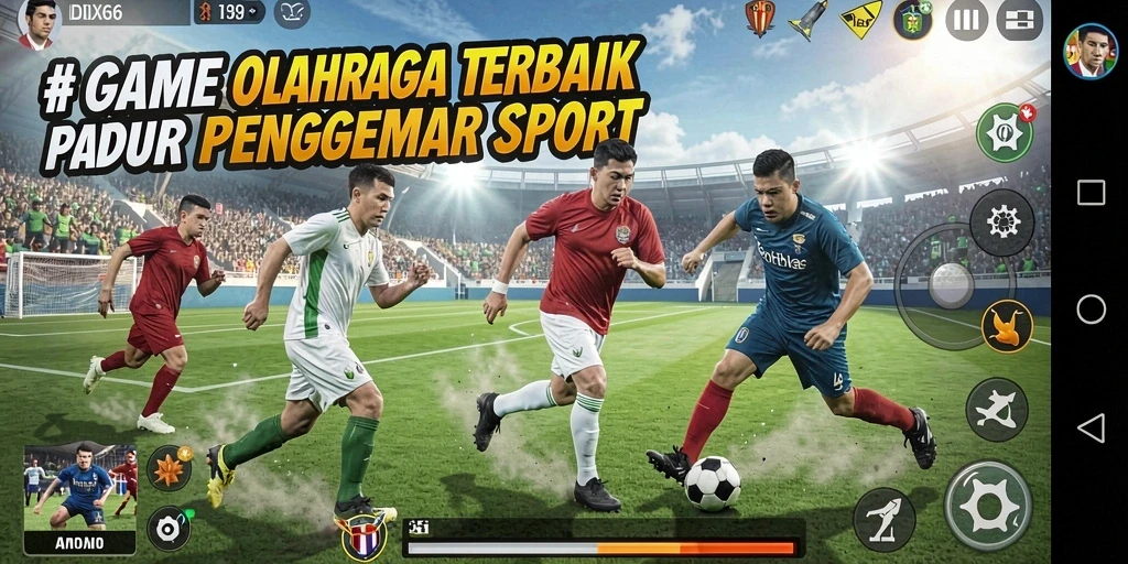 Tampilan gameplay seru dan interaktif di IDX66.
