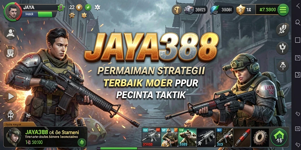 Tampilan gameplay JAYA388 dengan strategi pertempuran yang mendebarkan.