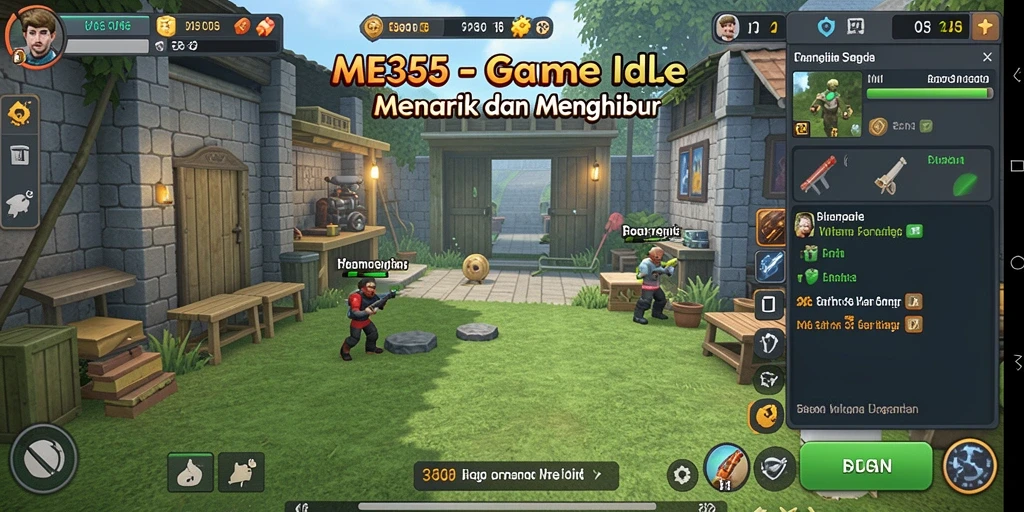 Tampilan gameplay ME355 yang memukau dan menghibur dalam kategori Idle.