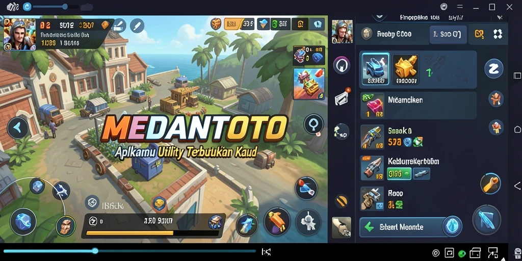 Tampilan antarmuka MEDANTOTO yang praktis dan efisien.