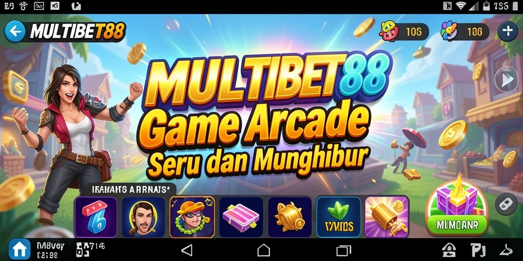 Tampilan gameplay MULTIBET88 yang penuh aksi dan warna.