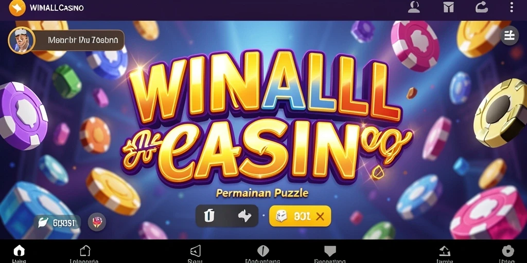 Screenshot gameplay WINALLCASINO yang menampilkan tantangan Puzzle yang menarik.
